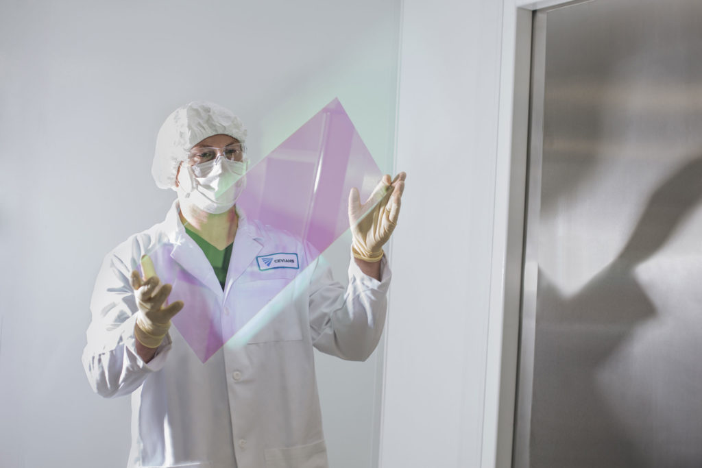 Innovation in NVIS Absorptive glass